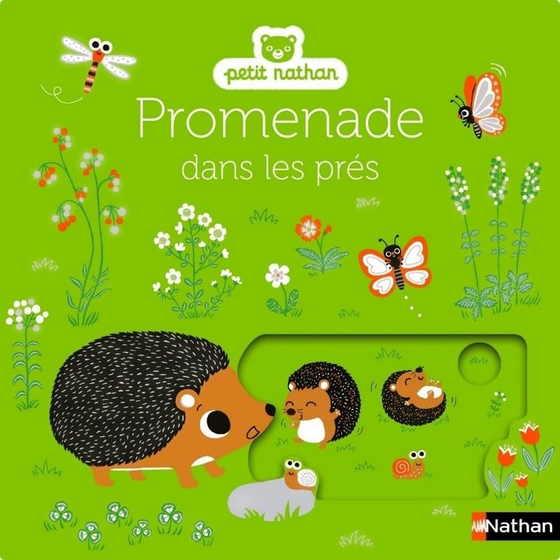 Promenade dans les prés - livre d'éveil animé, pour les bébés dès 6 mois 9782092592724