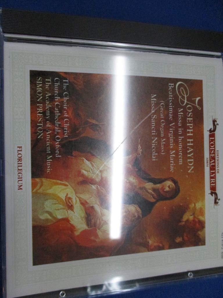 Haydn : Missa in Honorem Beatissimae Virginis Mariae (Great Organ Mass) Missa Sancti Nicolai 0028942147829