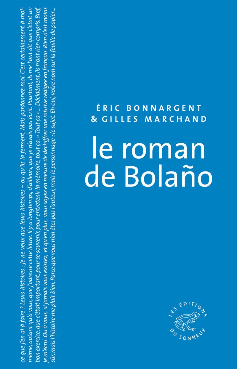 Le Roman de Bolano 9782916136790