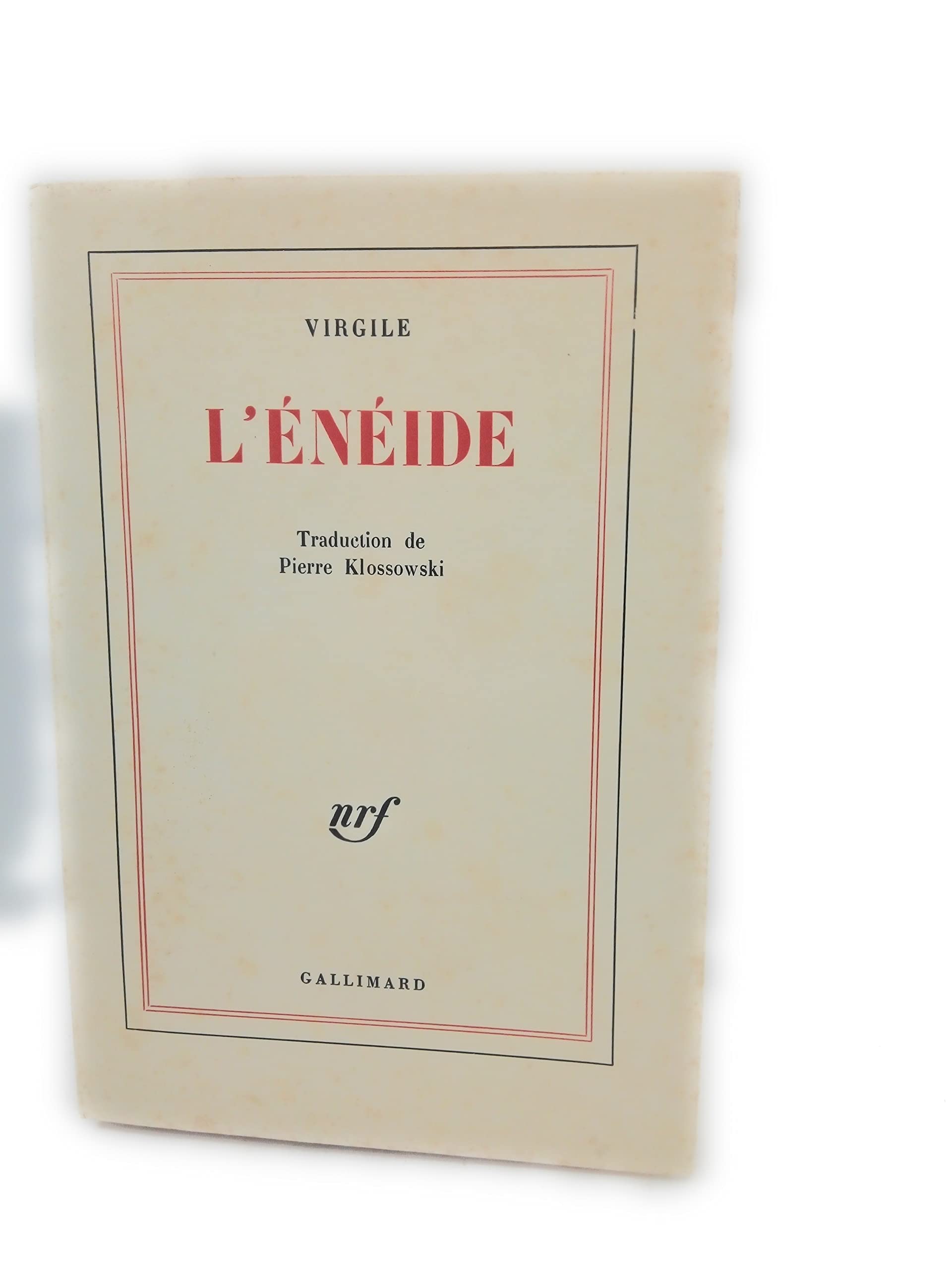 Virgile. L'Énéide : . Traduction de Pierre Klossowski