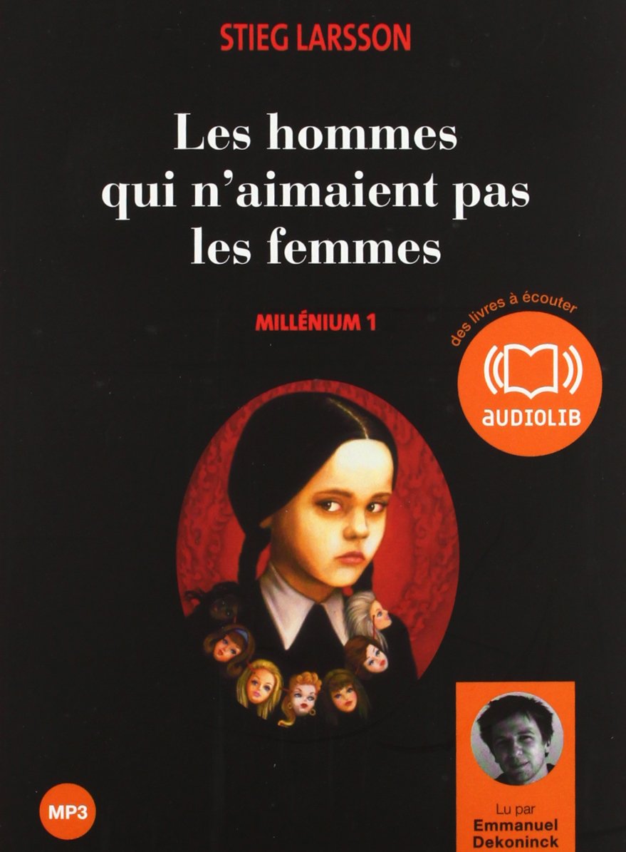 Les hommes qui n'aimaient pas les femmes - Millénium 1 (cc) - Audio livre 2 CD MP3 et un livret 4 pages 641 Mo + 617 Mo 9782356410269