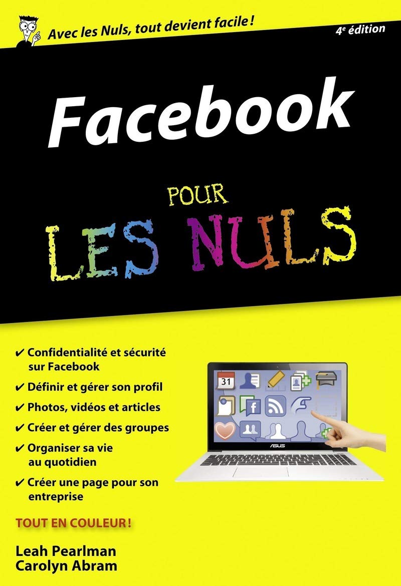 Facebook pour les Nuls poche, 4e édition 9782754085465
