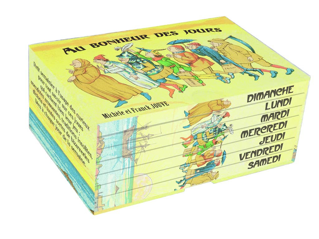 COFFRET SEMAINIER AU BONHEUR DES JOURS 9791090871564