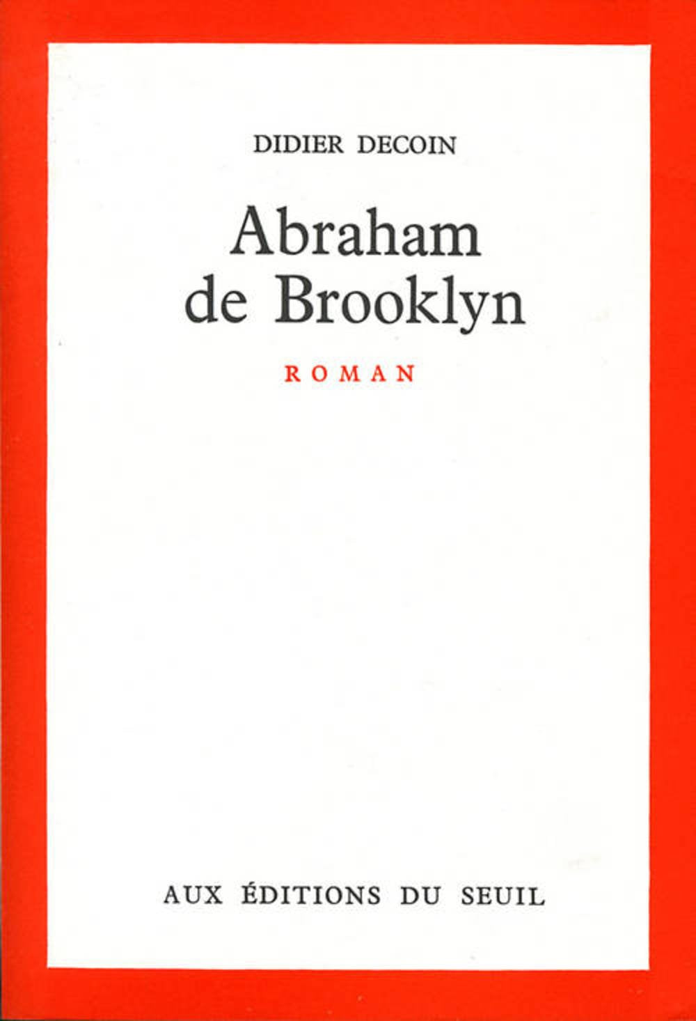 Abraham de Brooklyn 9782020011648