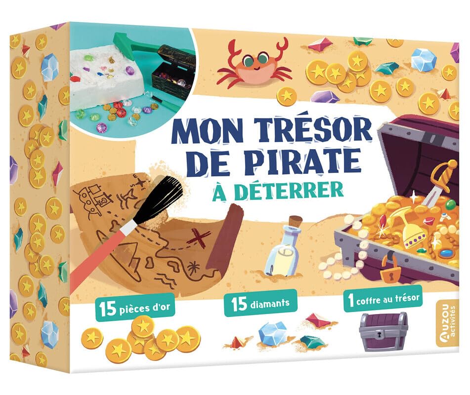 Mon trésor de pirate à déterrer 9791039556590