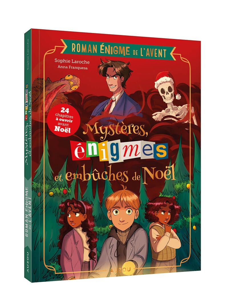 Roman énigme de l'avent - mystères, énigmes et embûches de noël 9791039583077