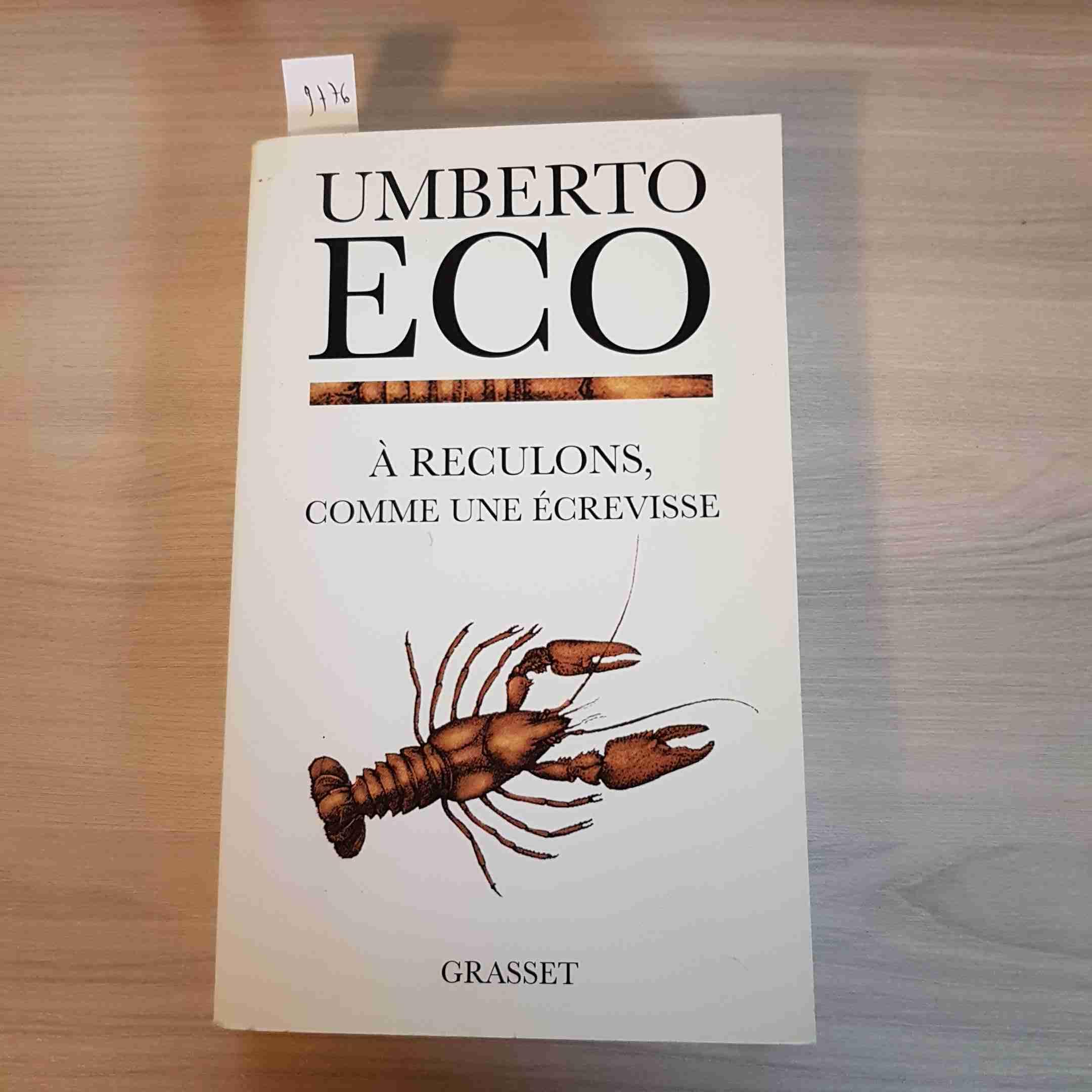 A reculons comme une écrevisse 9782246714415