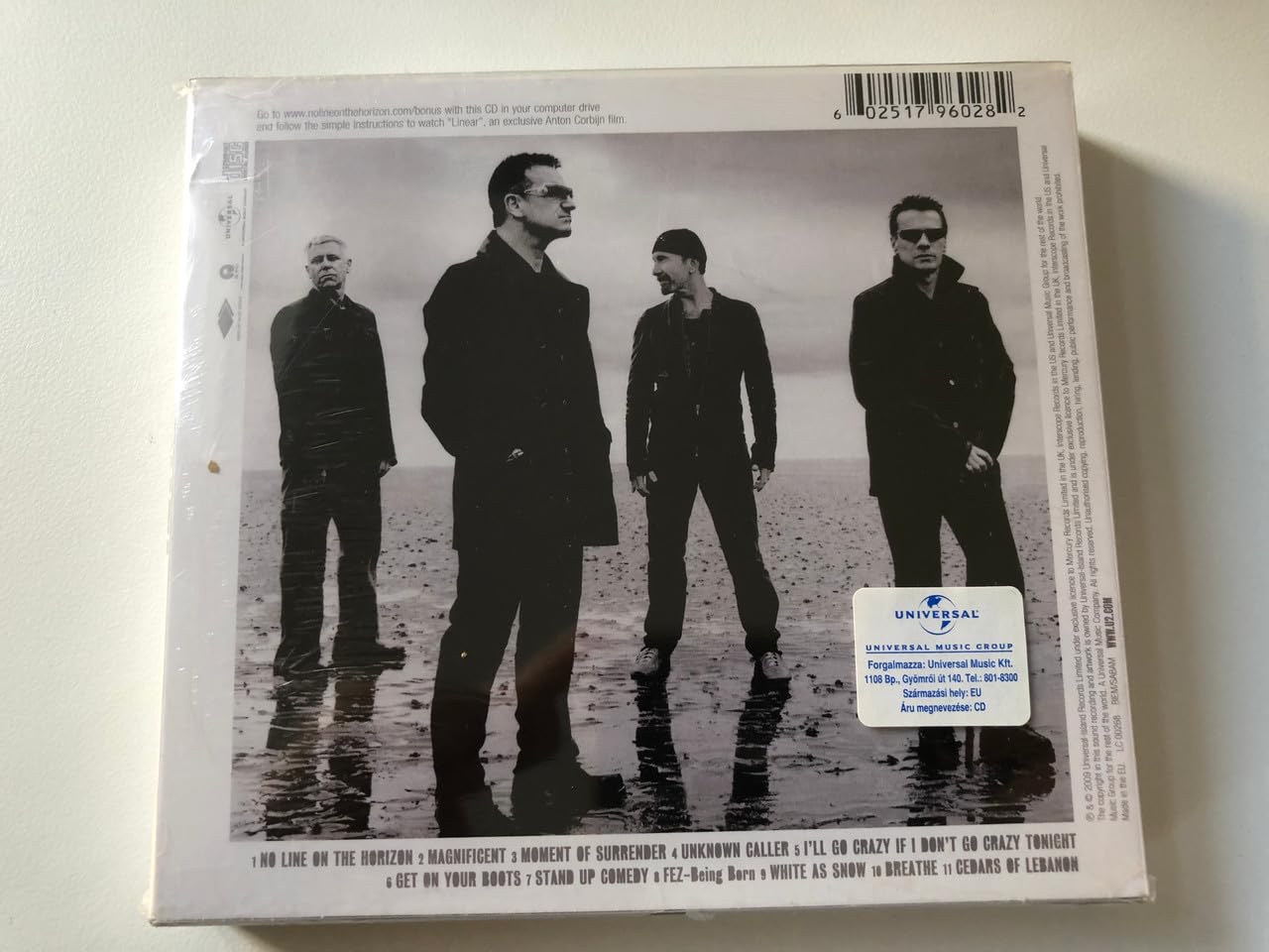 No Line on the Horizon (Edition limitée Digipack/inclus livret 36p.+ titre bonus+ poster+ accès exclusif au film d'Anton Corbijn) 9786312715450