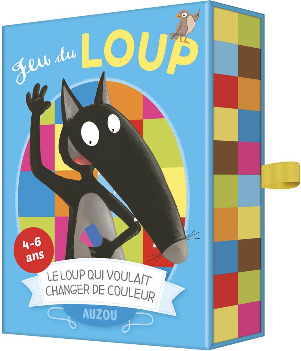 Cartes à jouer Auzou - jeu du Loup qui voulait changer de couleur 9782733847817