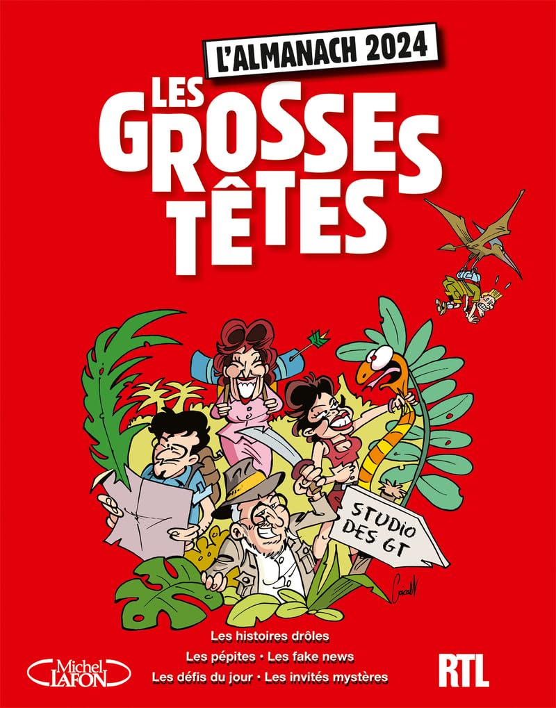 L'almanach des Grosses Têtes 2024 9782749955421