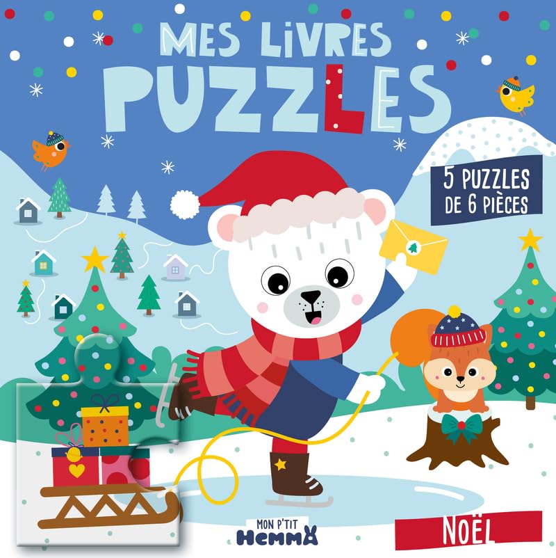 Mon P'tit Hemma - Mes livres puzzles - Noël - Dès 3 ans 9782508056598