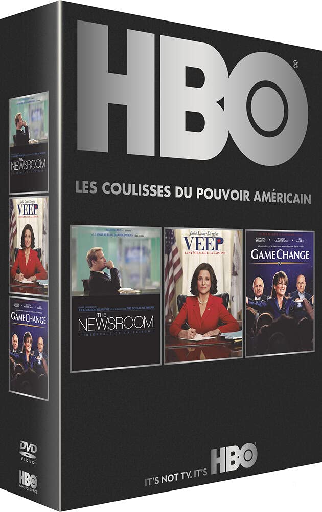 HBO politique : The Newsroom + Veep + Game Change - DVD - HBO 5051889422648