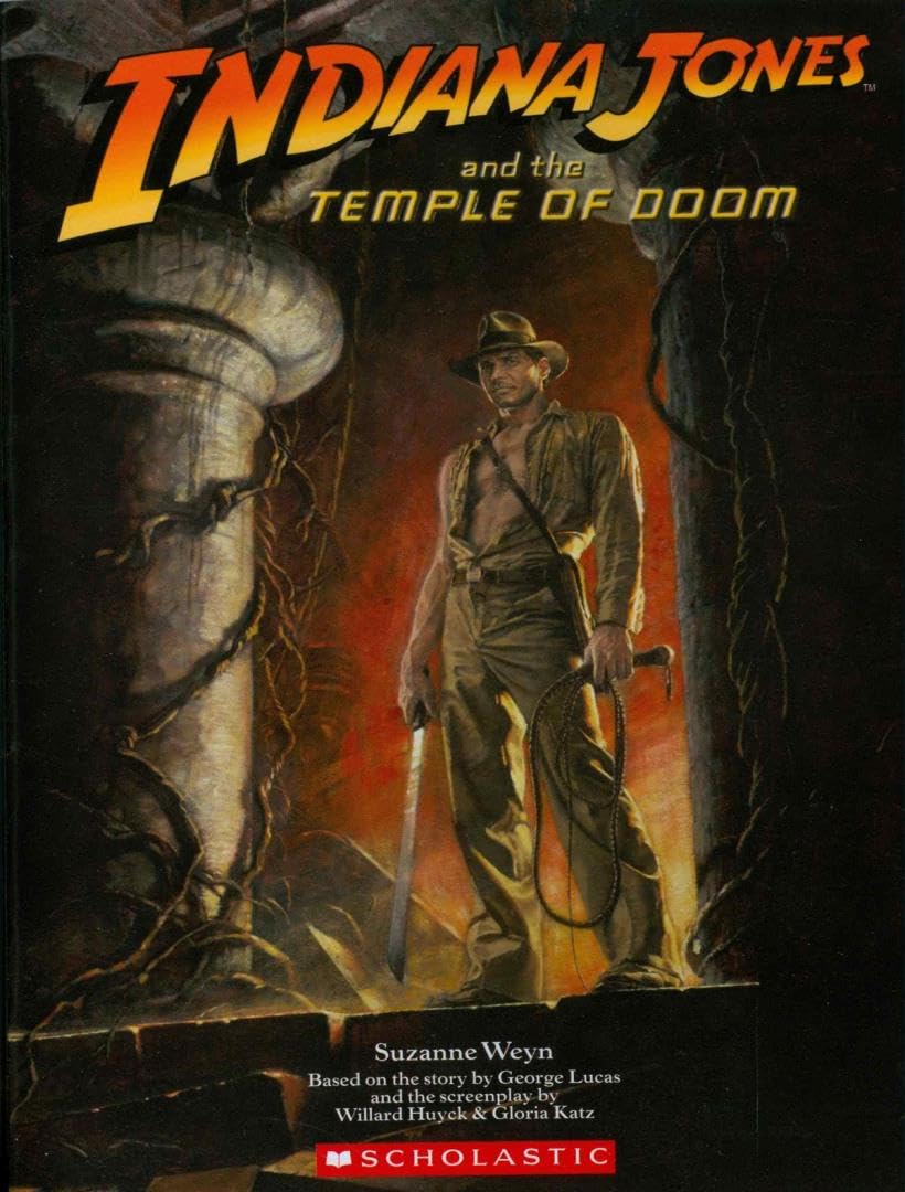 Indiana Jones and the Temple of Doom Movie Novelization 9780545042550