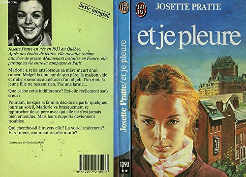 Et je pleure ** 9782277213901