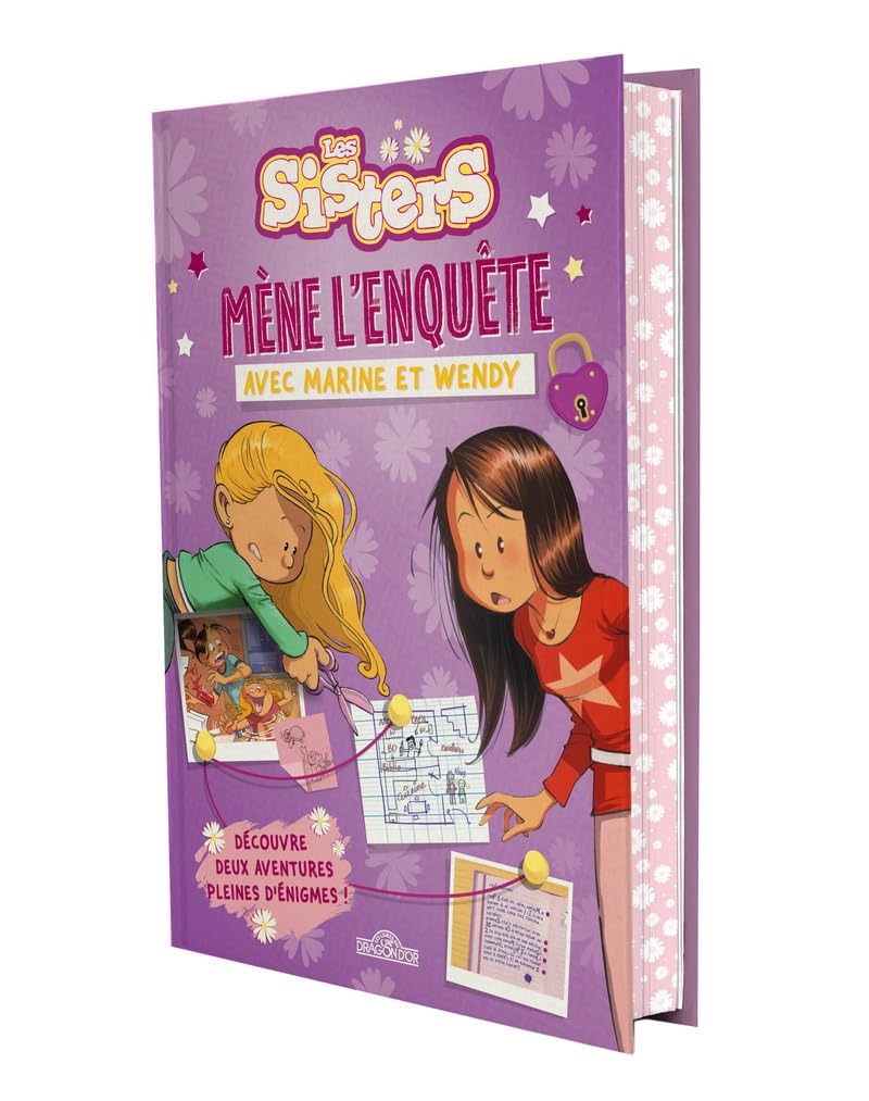 Les Sisters – Mène l'enquête avec Marine et Wendy – Collector – Livre-jeu avec énigmes – Dès 8 ans 9782821218253