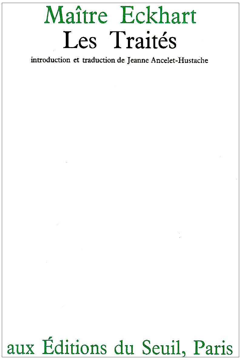 Les Traités 9782020031738