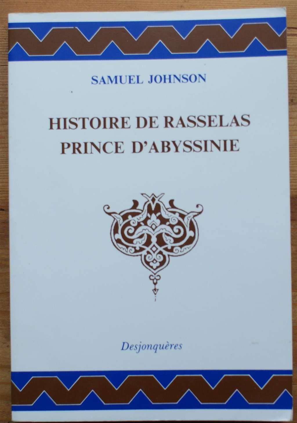 Histoire de Rasselas, prince d'Abyssine 9782904227790