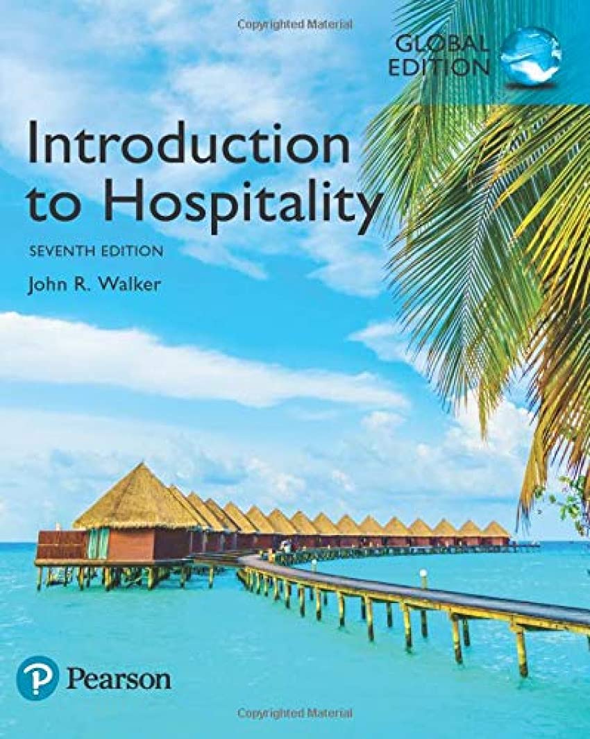 Introduction to Hospitality, Global Edition 9781292157597