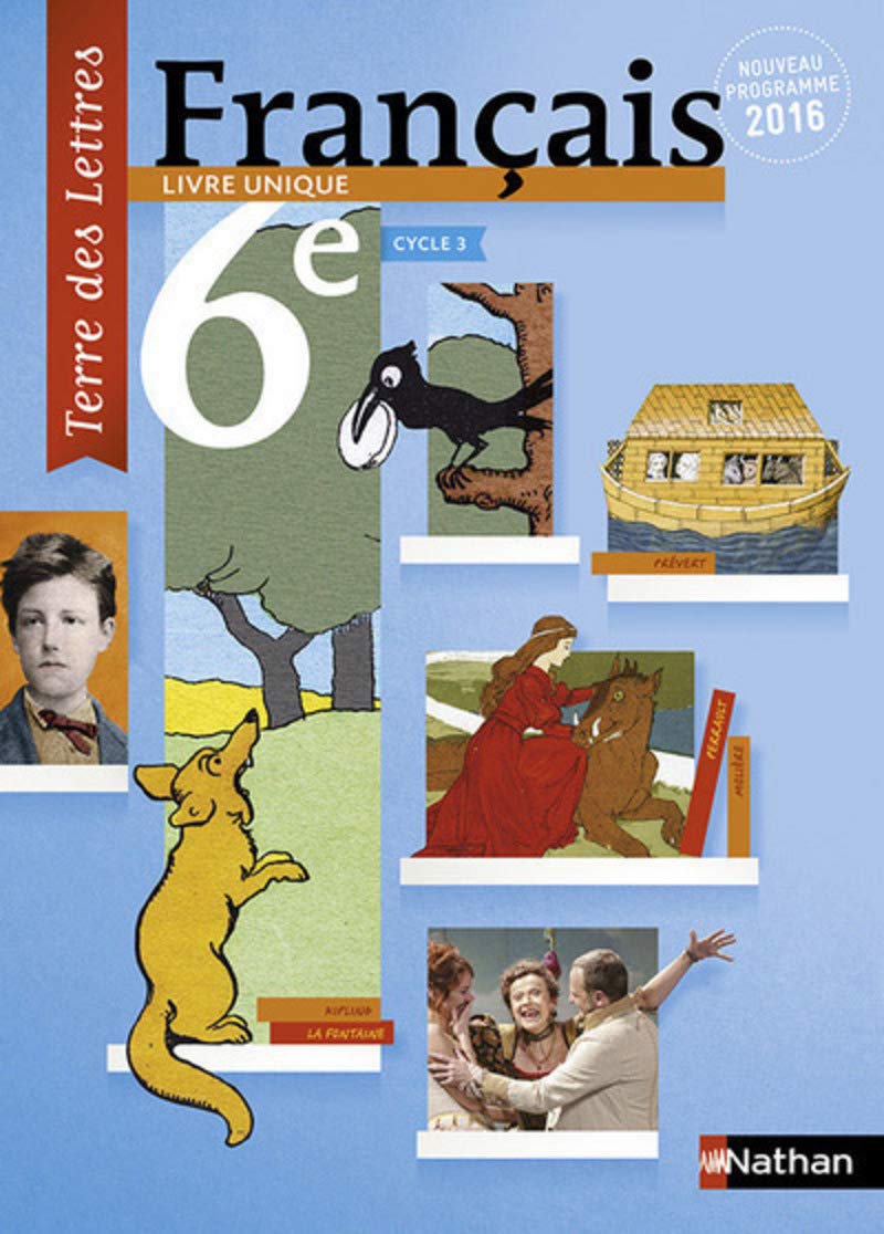 Terre des Lettres 6e - Grand format - Nouveau programme 2016 9782091717128