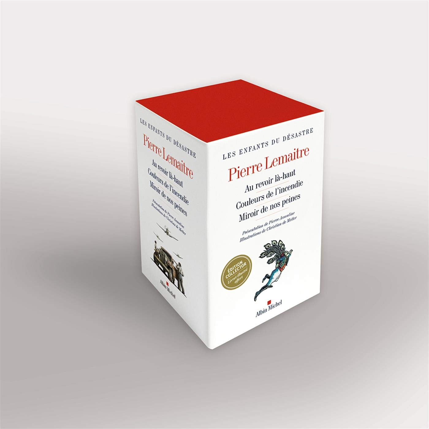 Coffret "Les Enfants du désastre" - 3 volumes: Au revoir Là-haut - Couleurs de l'incendie - Miroir de nos peines - Livret 9782226456557