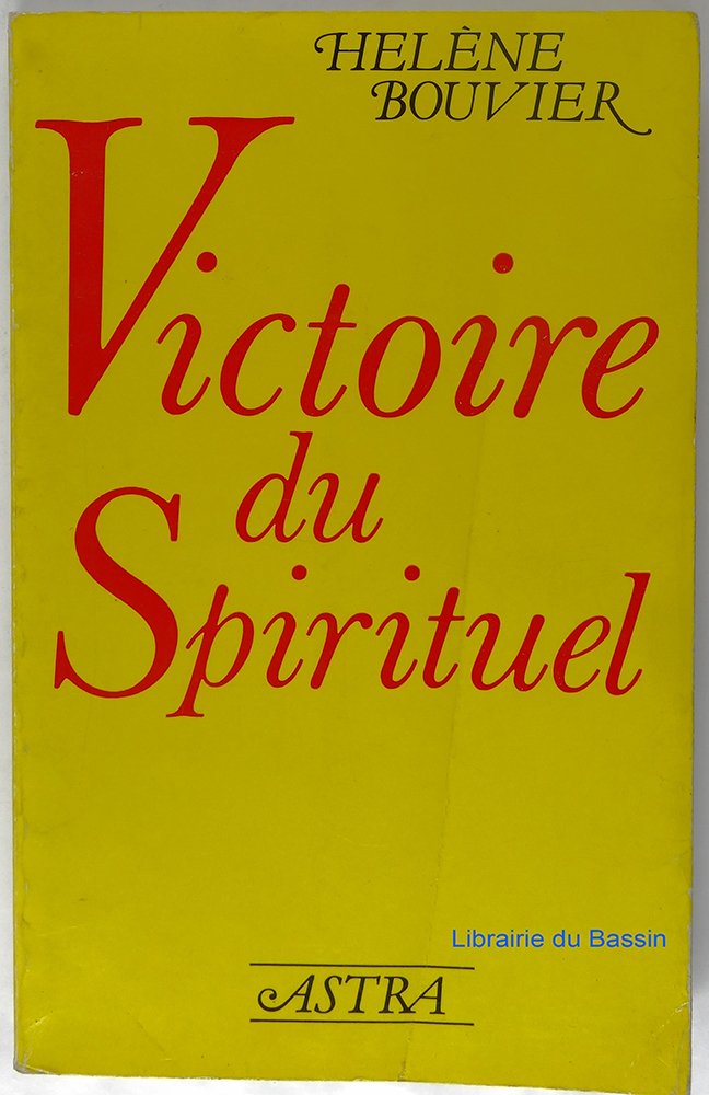 Victoire du spirituel 9782900219188