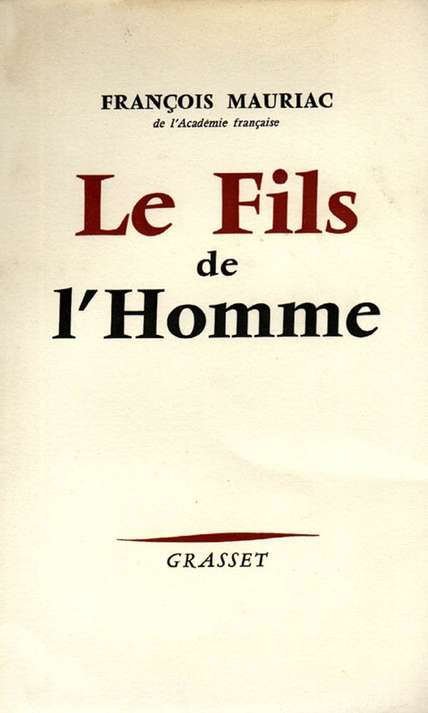 Le fils de l'homme 9782246808343