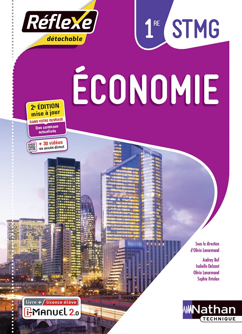 Economie - 1ère STMG (Pochette) 9782091672731
