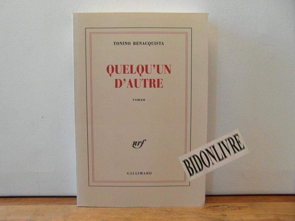 Quelqu'un d'autre 9782070763962