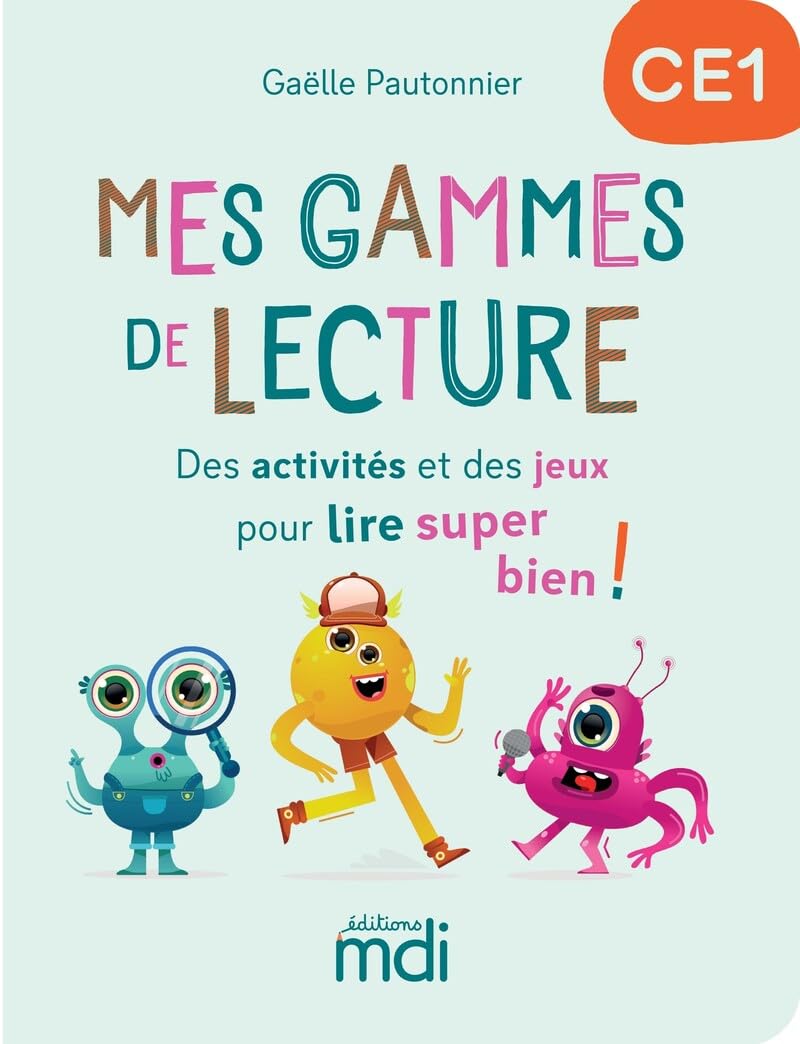 Mes gammes de lecture - cahier CE1 9782223114269