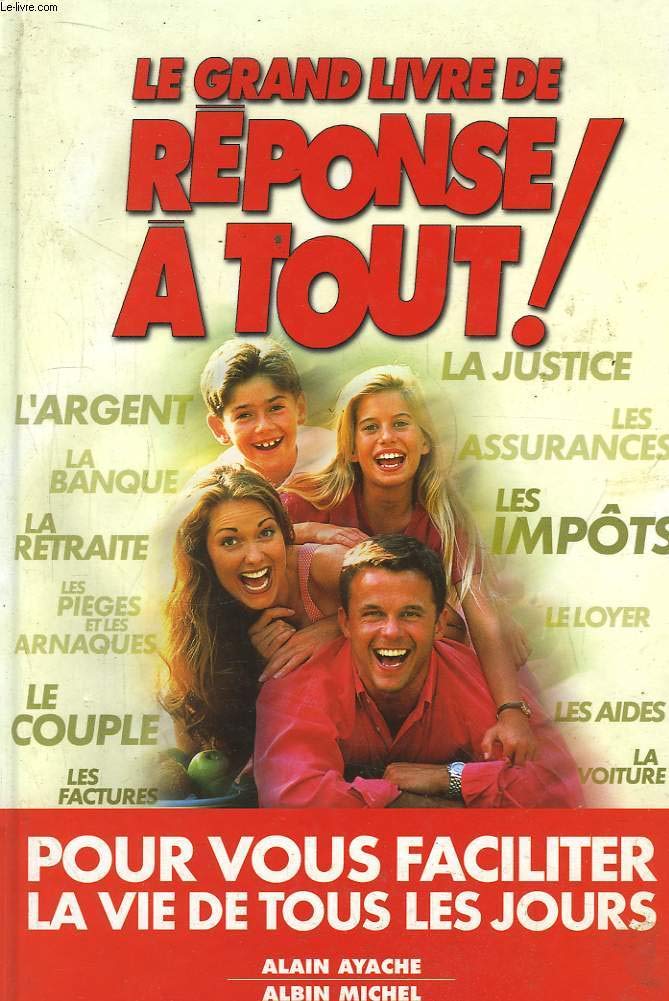 Le Grand livre de réponse à tout 2000 9782226108982