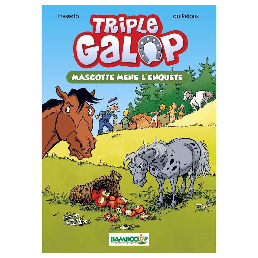 Triple galop - poche tome 01 - Mascotte mène l'enquête: Mascotte mène l'enquête 9782818900307