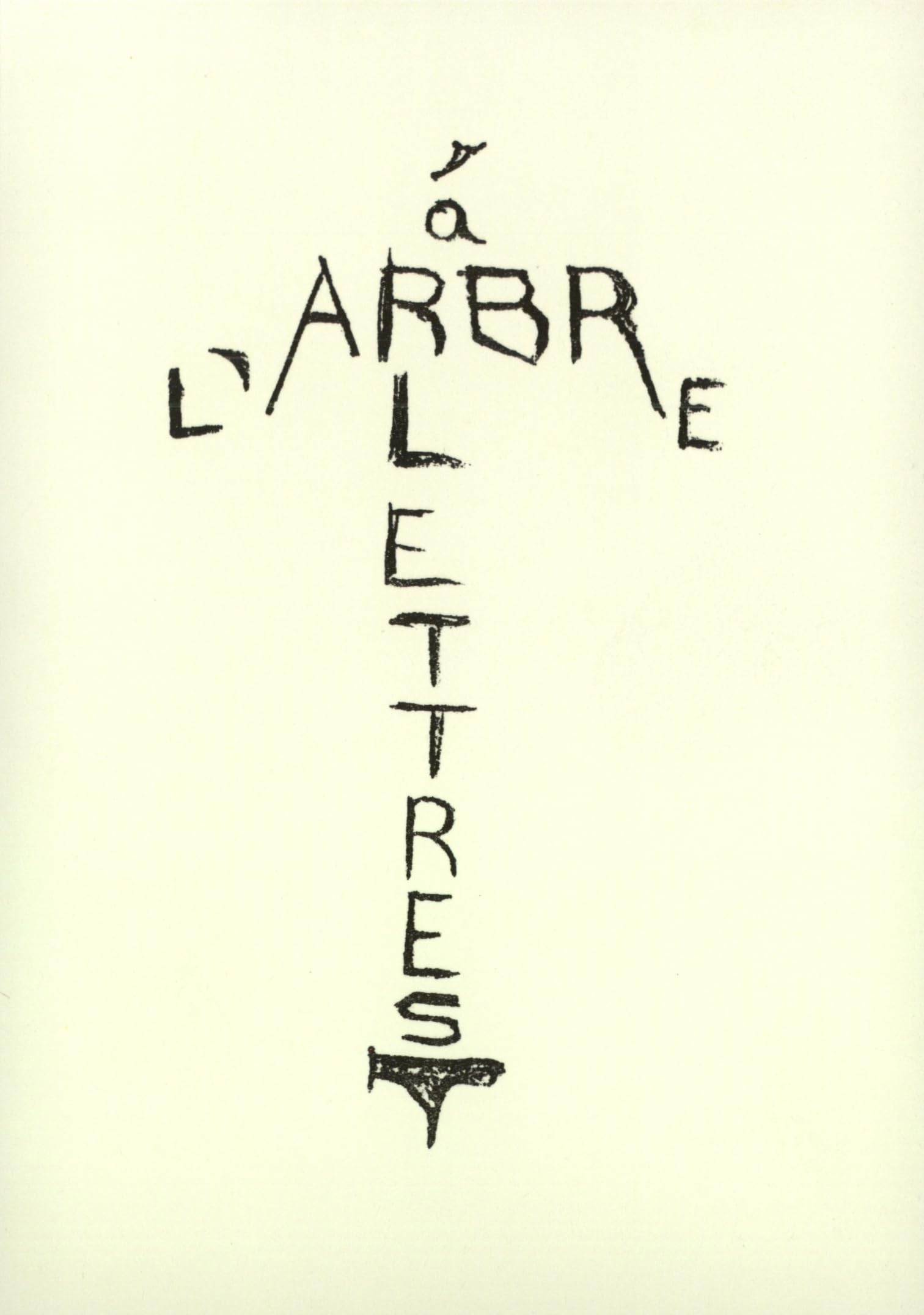 L'Arbre à lettres 9782070751372