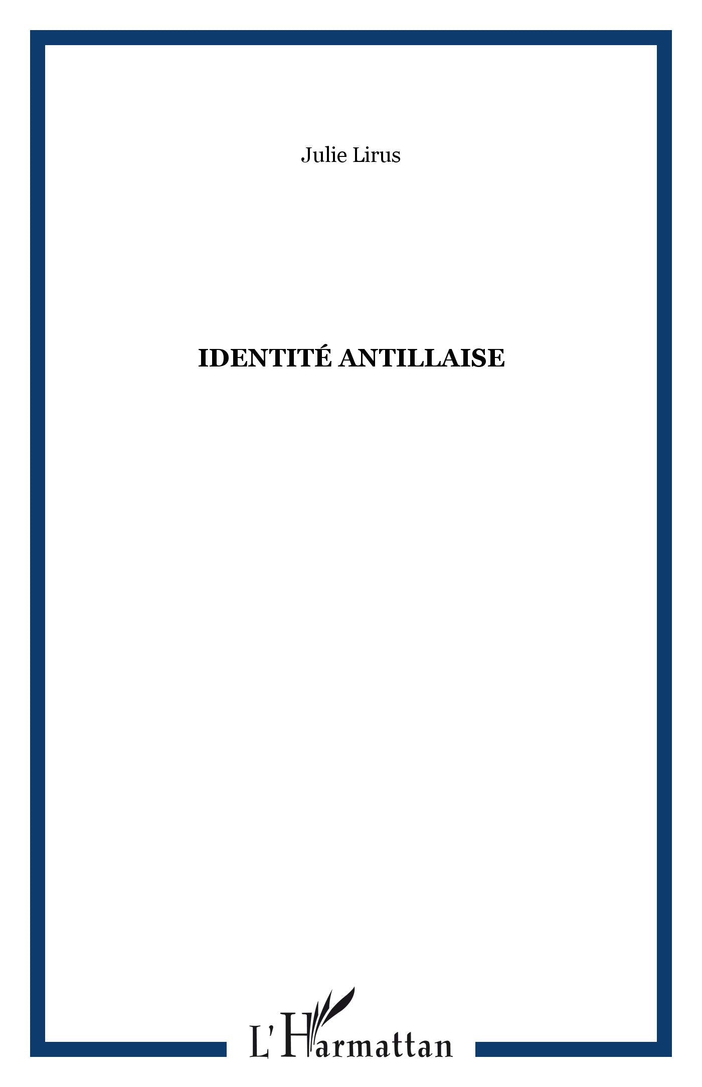 Identité Antillaise 9782903033033