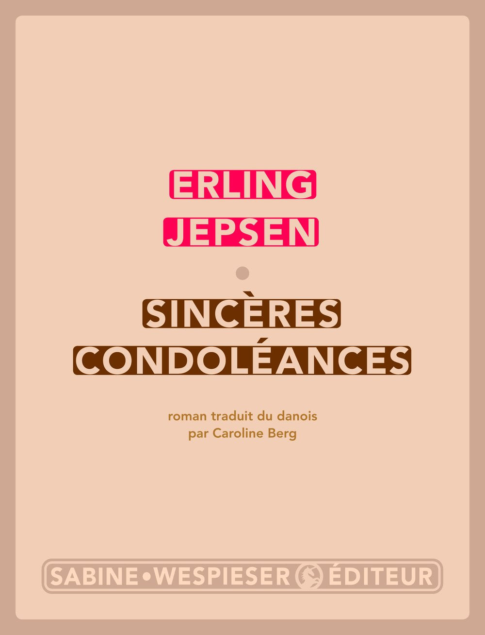 Sincères condoléances 9782848050942