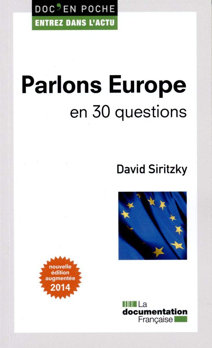 Parlons Europe en 30 questions 9782110098238