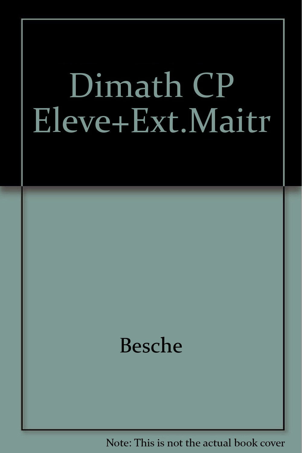 DIMATH CP 9782278050406