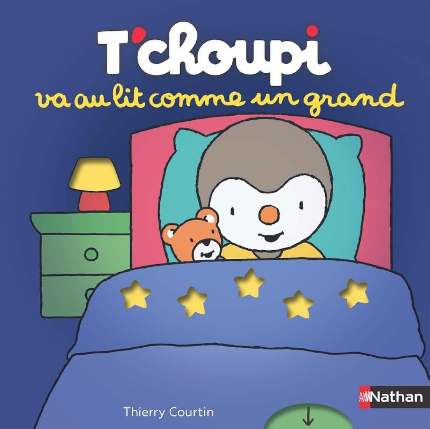 T'choupi va au lit comme un grand - Histoire animée - Dès 2 ans 9782092595558