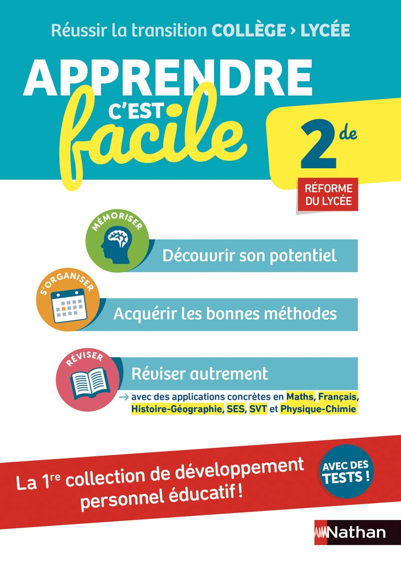 Apprendre, c'est facile - 2de 9782091573731