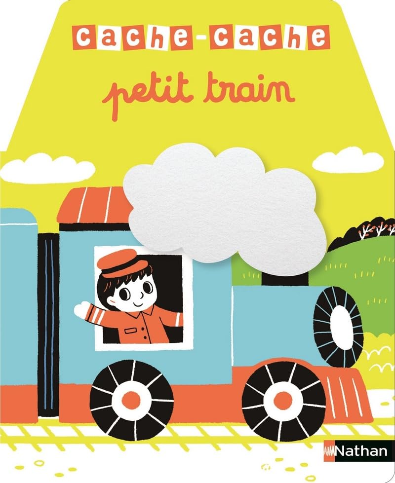 Cache-cache - Petit train - Livre à toucher dès 6 mois (11) 9782092581445
