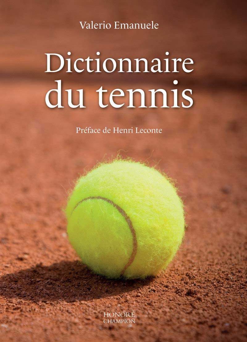 Dictionnaire du tennis 9782745346964