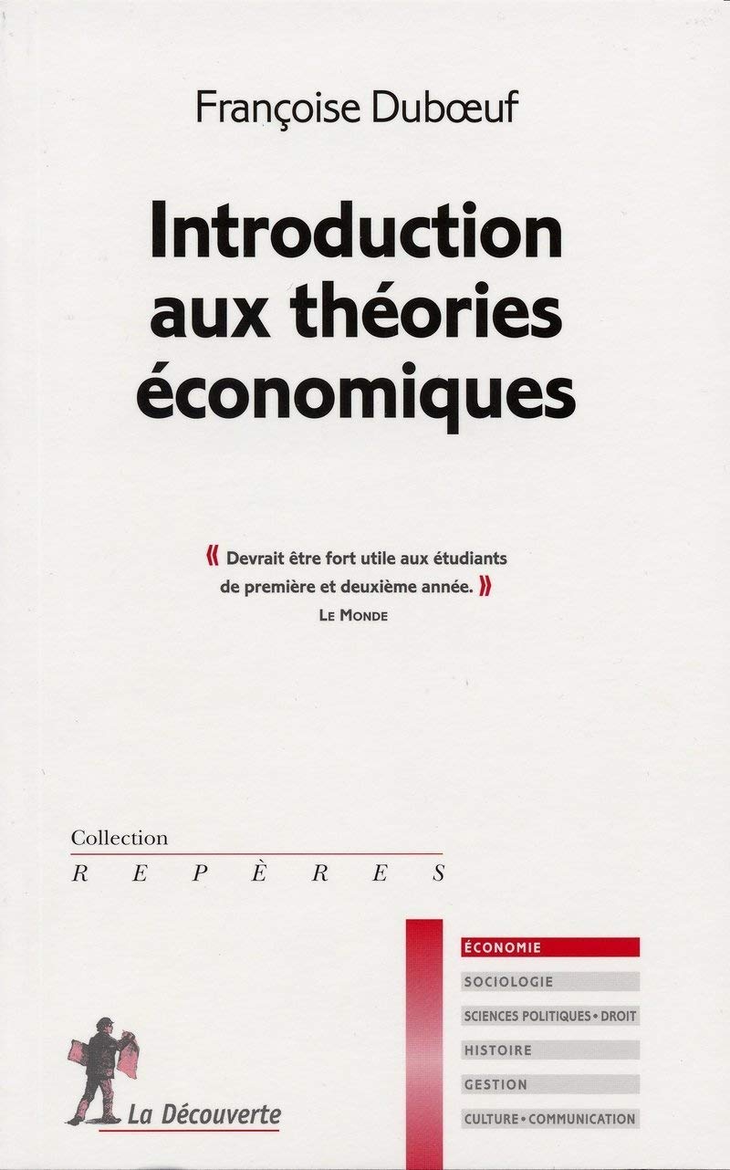 Introduction aux théories économiques 9782707129574