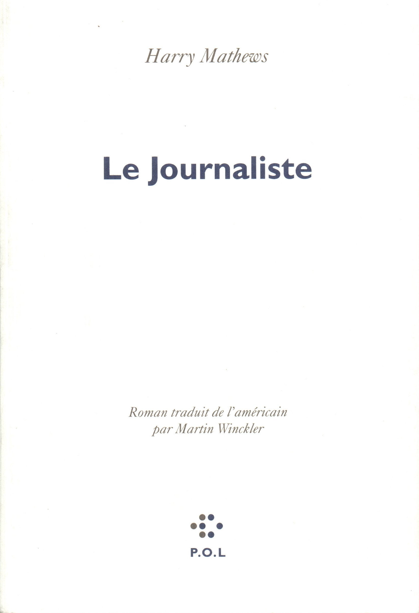 Le journaliste 9782867445187