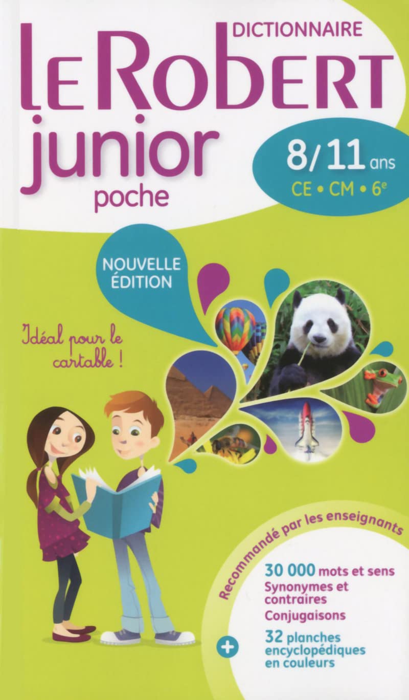 Dictionnaire Le Robert Junior poche 9782321004622