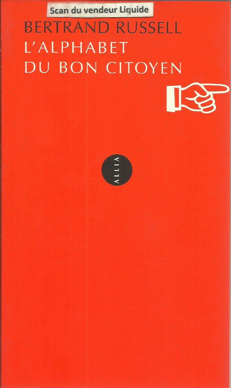 L'alphabet du bon citoyen 9782844853967