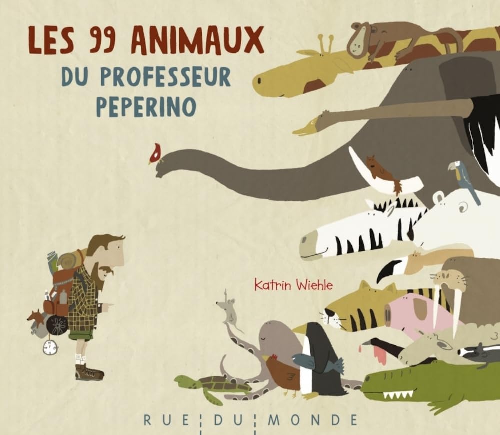 Les 99 animaux du professeur Peperino 9782355041402