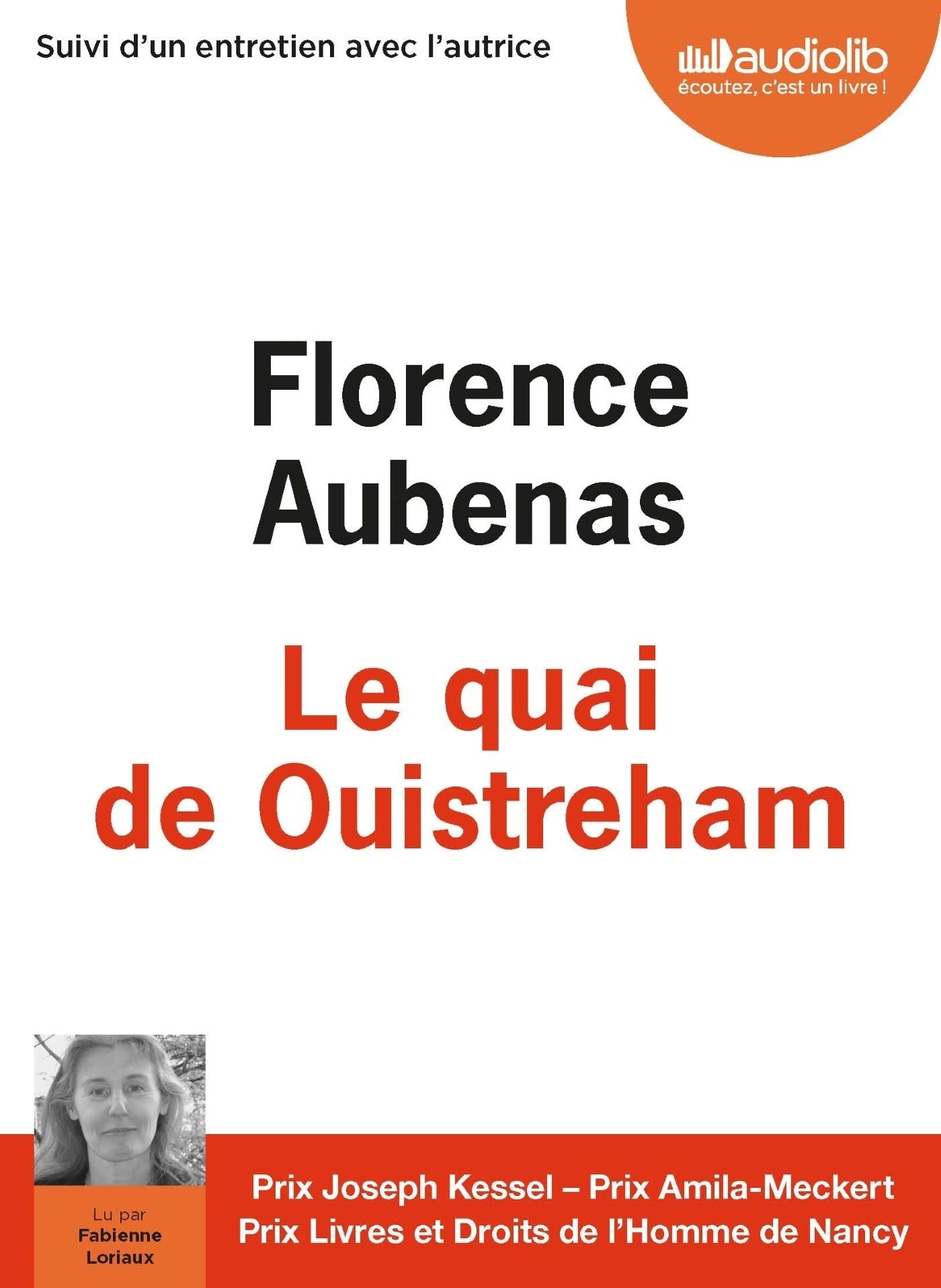 Le quai de Ouistreham (op) - Audio livre 1CD MP3 528 Mo 9782356412409