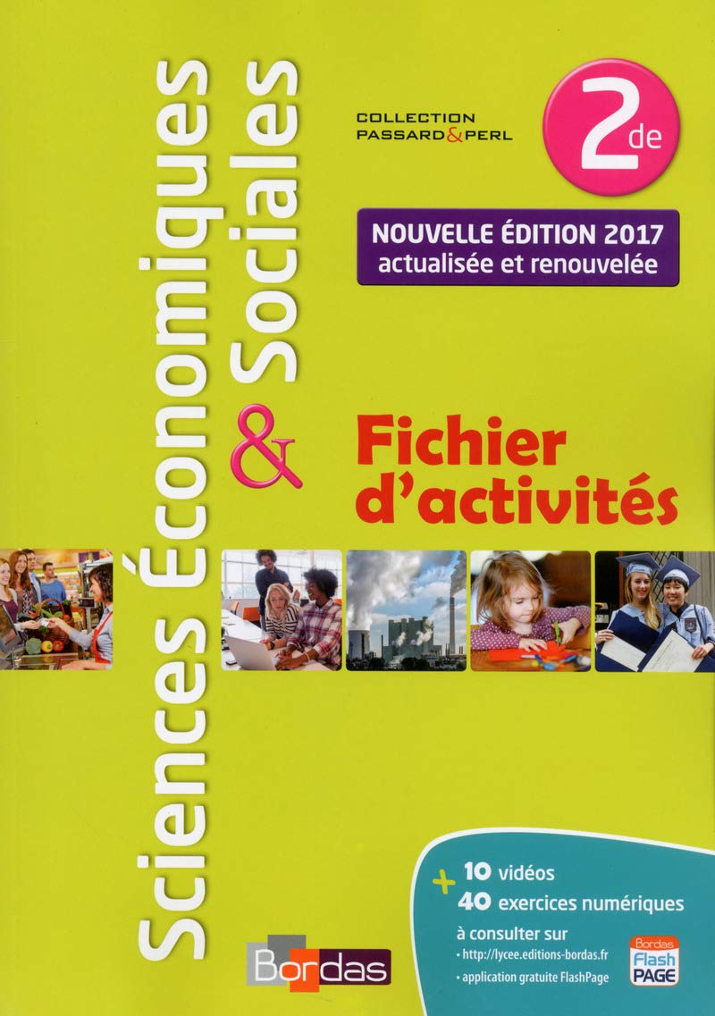 Sciences économiques et sociales 2de 9782047334317