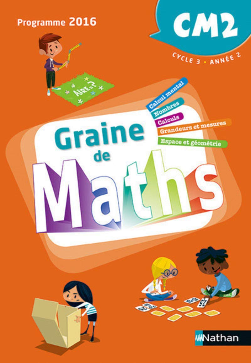 Graine de maths CM2 9782091228280