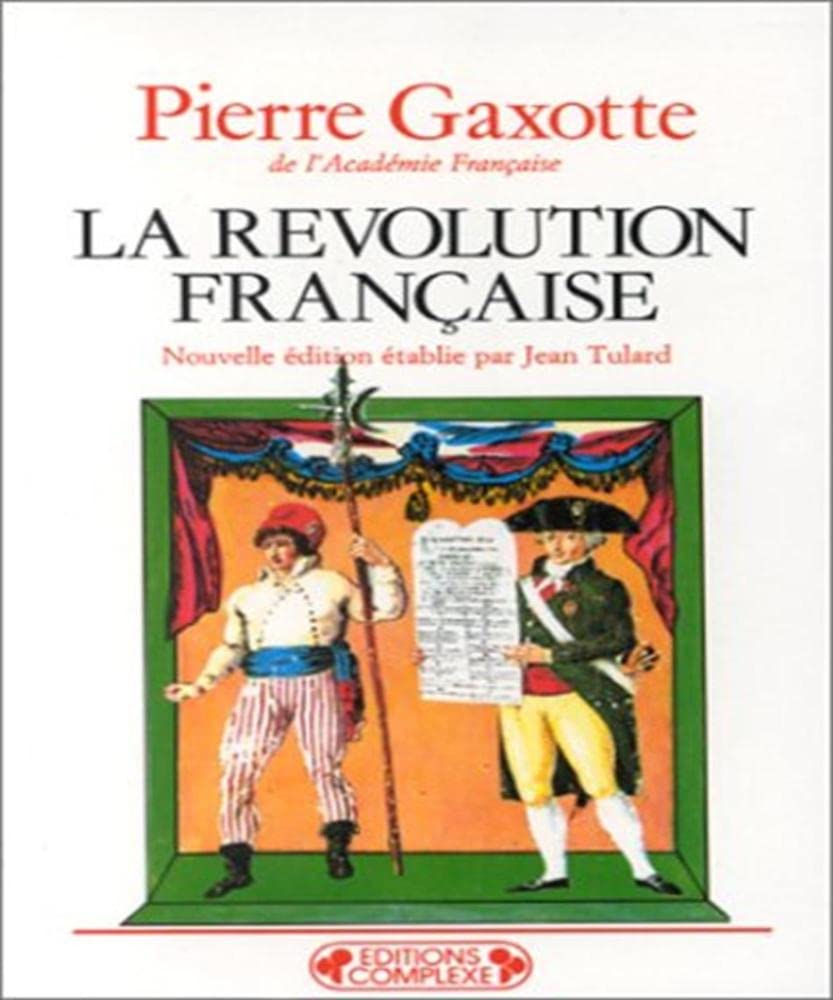 Révolution française 9782870272435