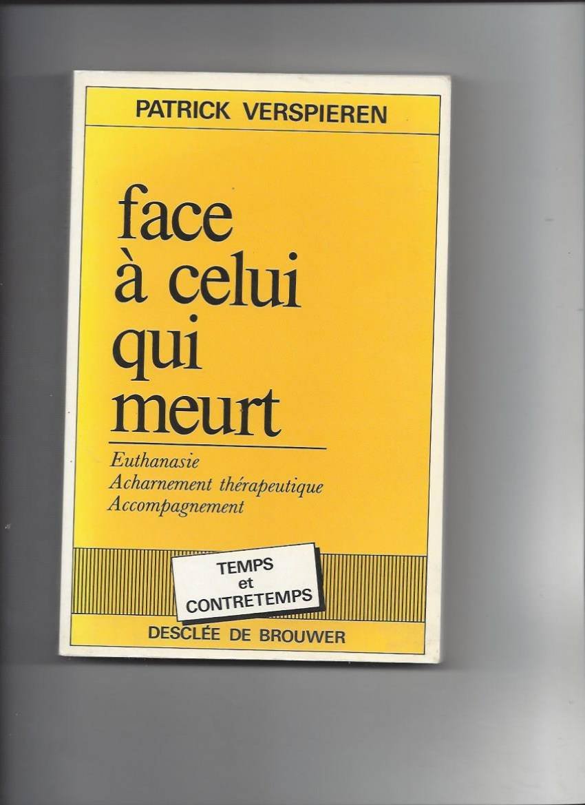 Face à celui qui meurt 9782220025247